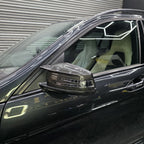 V Style Carbon Fibre Replacement Mirror Covers for Mercedes Benz Universal