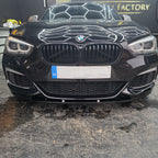MP Style Gloss Black Front Splitter for BMW F20 F21 1 Series LCI 15-19