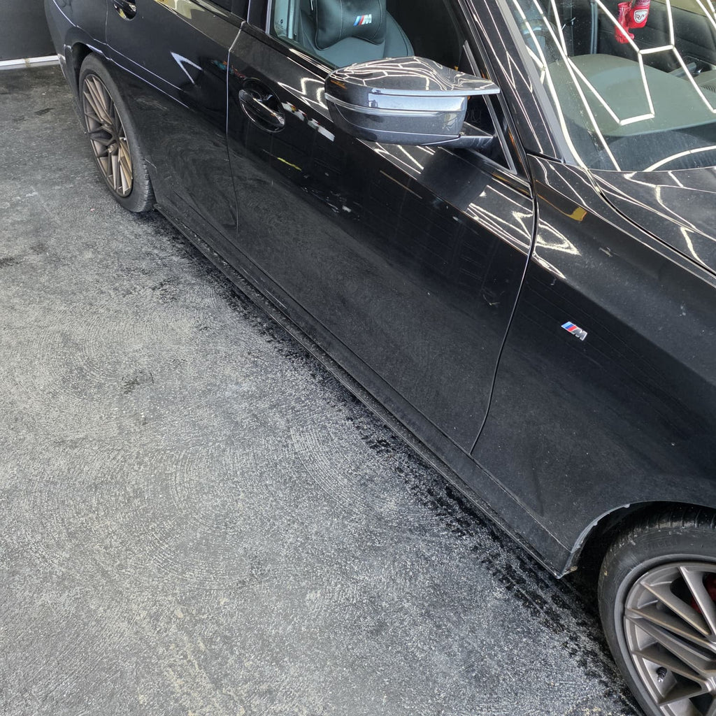 AC Style Gloss Black Side Skirts for BMW 3 Series G20 G21 19-Present