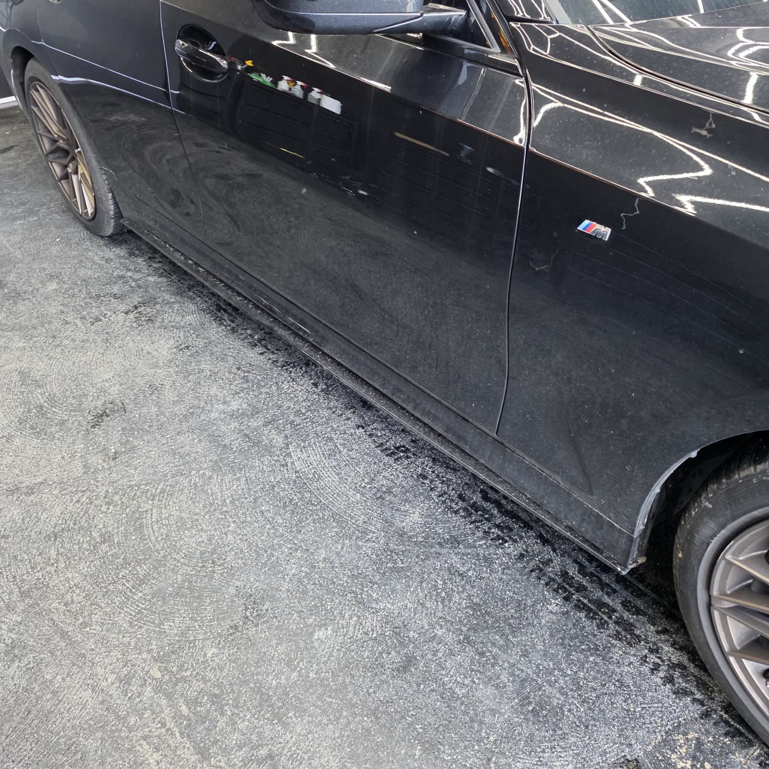 AC Style Gloss Black Side Skirts for BMW 3 Series G20 G21 19-Present