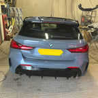 MP Style Gloss Black Rear Diffuser for BMW F40 1 Series 19-24
