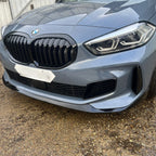 MP Style Gloss Black Front Splitter for BMW F40 1 Series 19-24