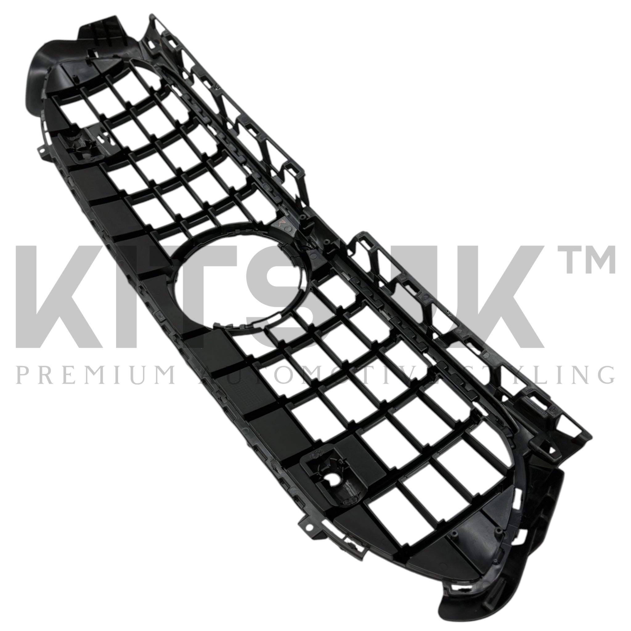 Mercedes W177A35 LCI Panamericana Grille Gloss Black & Chrome