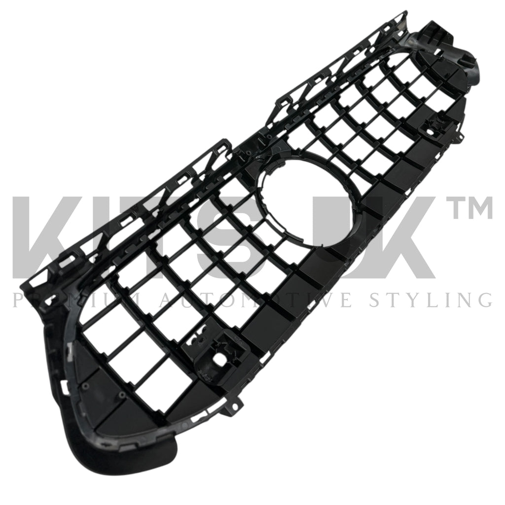 Mercedes W177A35 LCI Panamericana Grille Gloss Black & Chrome