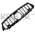 Mercedes W177A35 LCI Panamericana Grille Gloss Black & Chrome