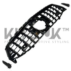 Mercedes CLA W118 C118 Panamericana Grille | Gloss Black AMG Line