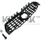 Mercedes CLA W118 C118 Panamericana Grille | Gloss Black AMG Line