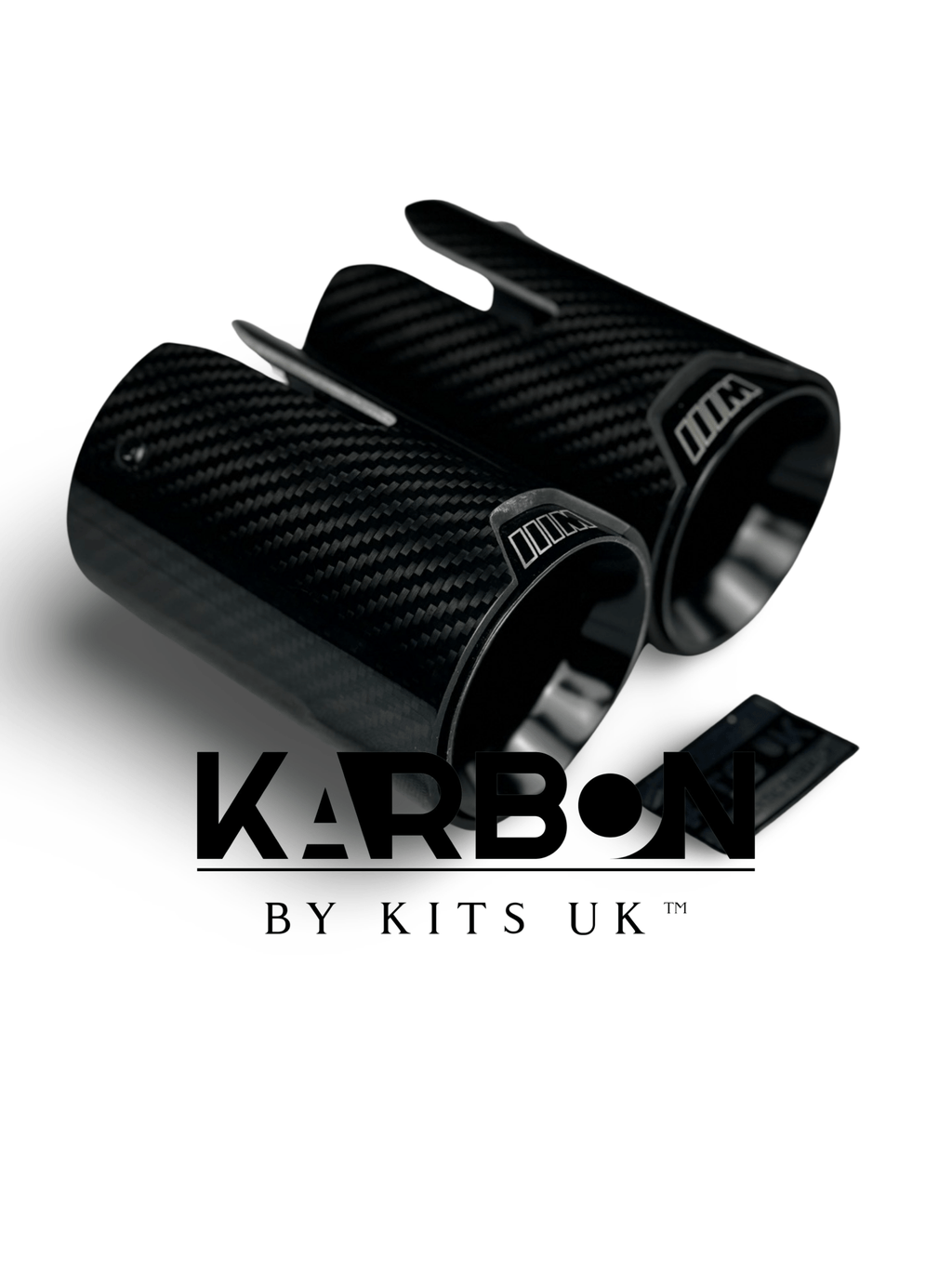 BMW F Series carbon fibre exhaust tips