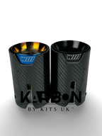 BMW F Series carbon fibre exhaust tips