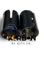 BMW F Series carbon fibre exhaust tips