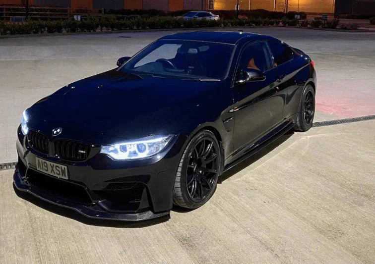 BMW M3 M4 F80 F82 F83 Carbon Fibre Splitter V Style