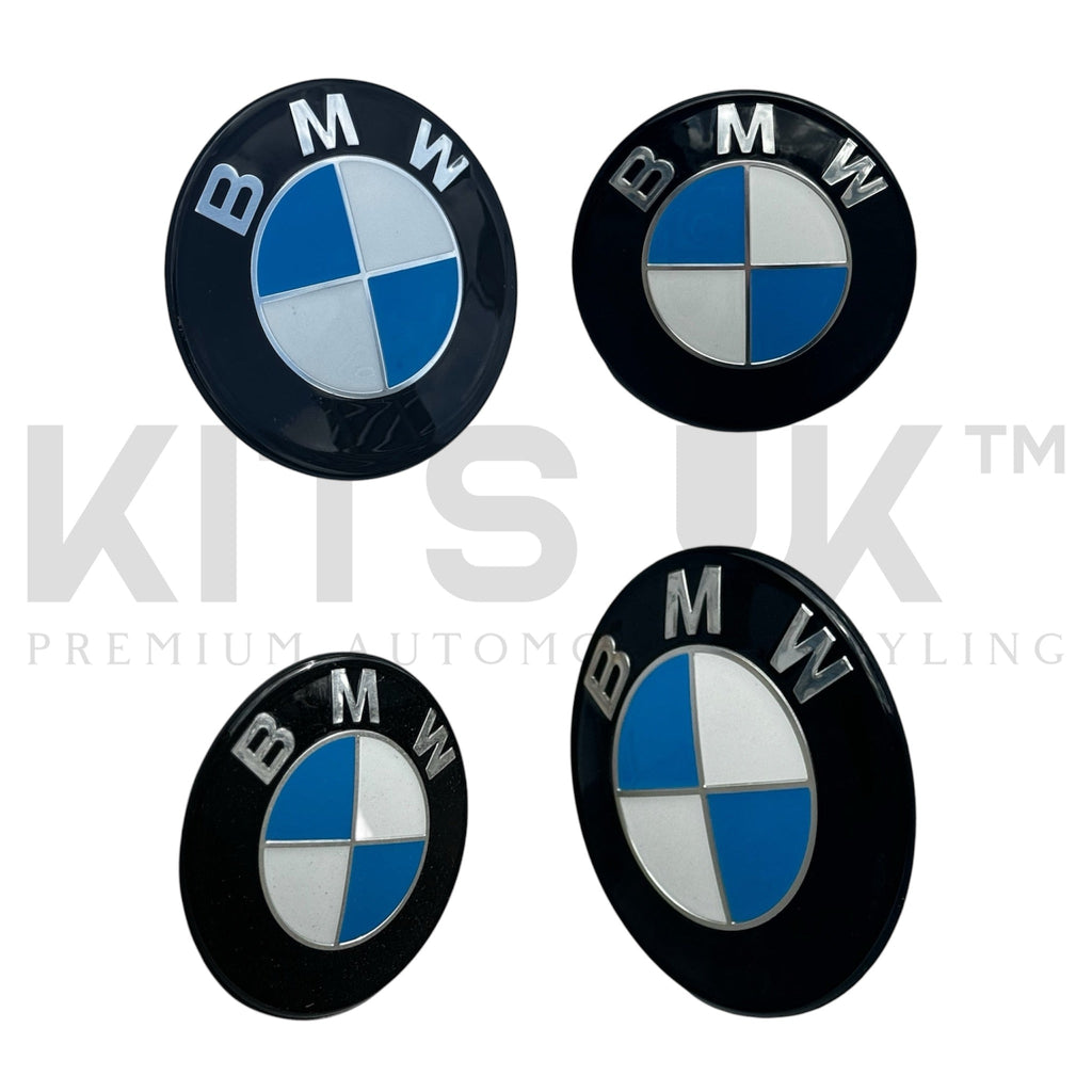 BMW Dechromed Roundels | OEM Black Badge Upgrade