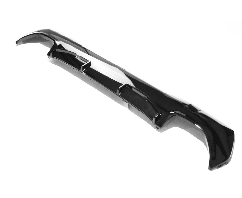 BMW 4 Series G22, G23 Round M Sport/M440I Diffuser Pre-LCI GLOSS BLACK)