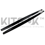 BMW 4 Series G22, G23, M Sport Side Extensions Pre-LCI (Gloss Black)