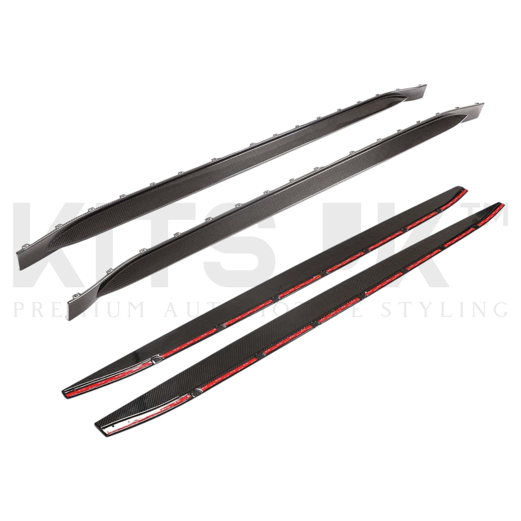BMW M3 G80/G81 - Carbon Fibre Side Skirt Replacement & Extension - CT Design