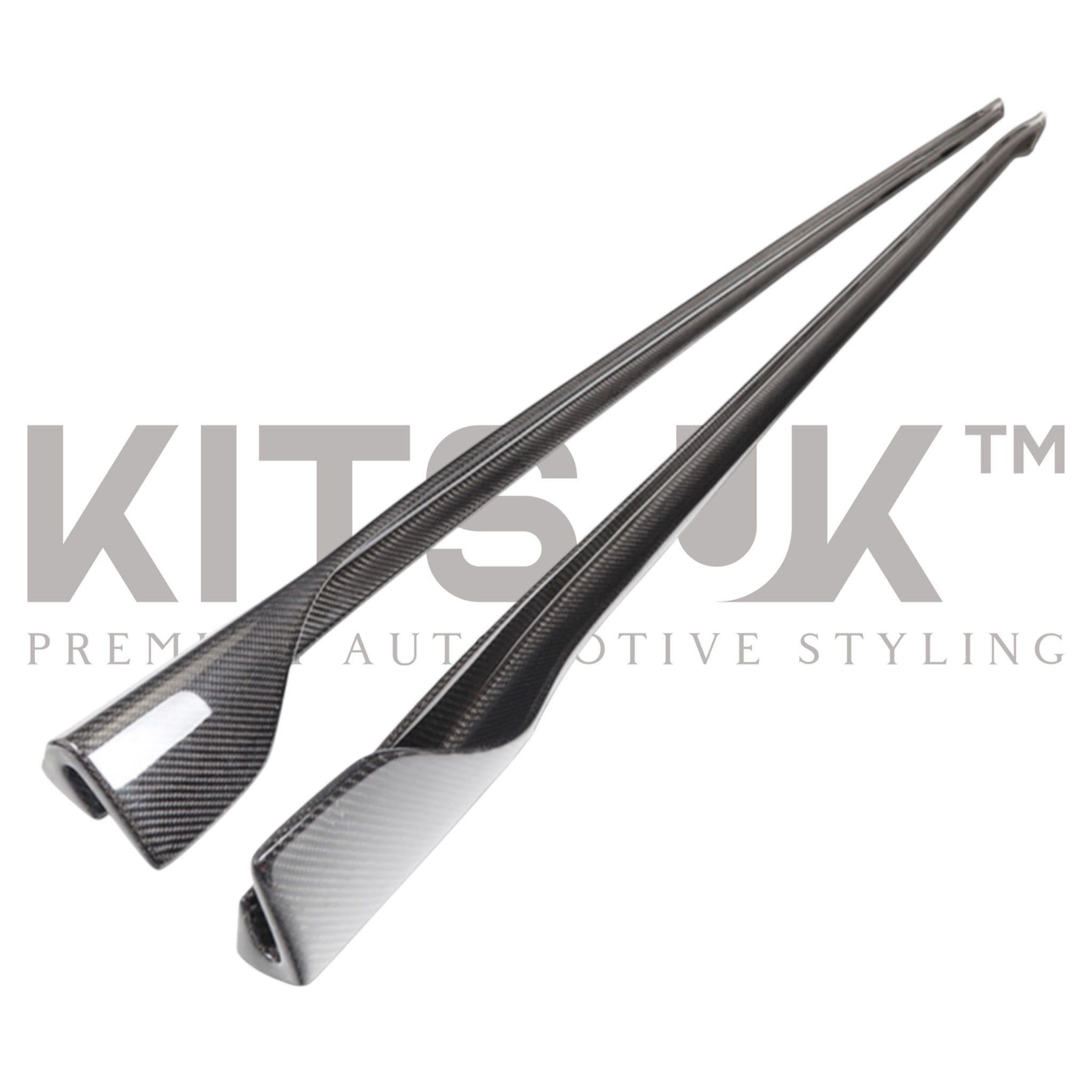 TESLA Model 3 - Carbon Fibre Side Extensions