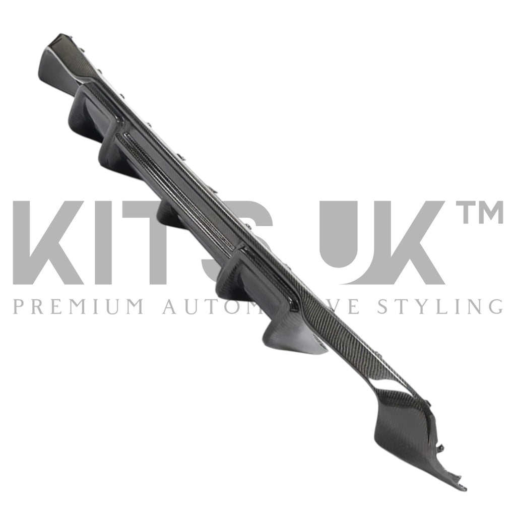 AUDI A3 S-LINE & S3 SALOON PRE-FACELIFT 8V CARBON FIBRE DIFFUSER