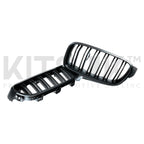 BMW F30 F31 M Style Grilles | Gloss & Matte Black Options