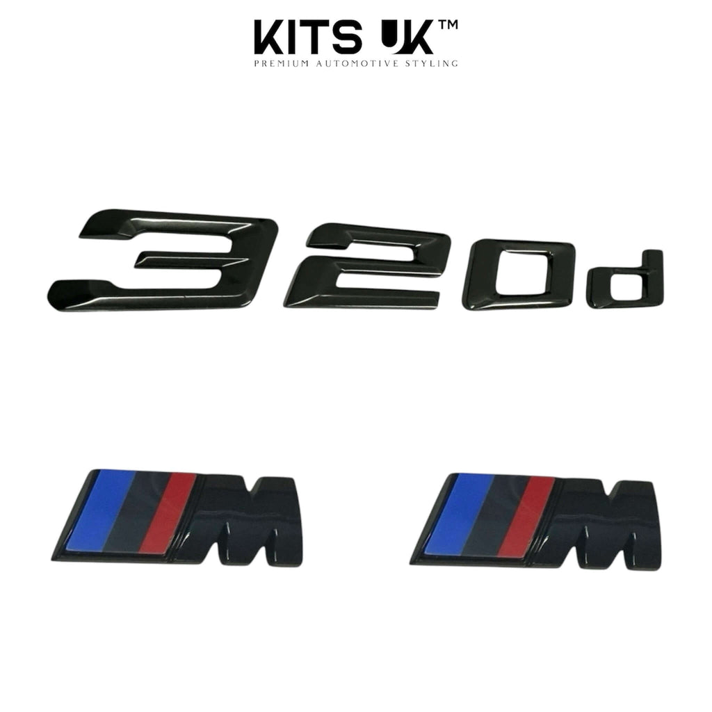 BMW RWD Black Badge Package | Gloss Black De-Chrome Kit