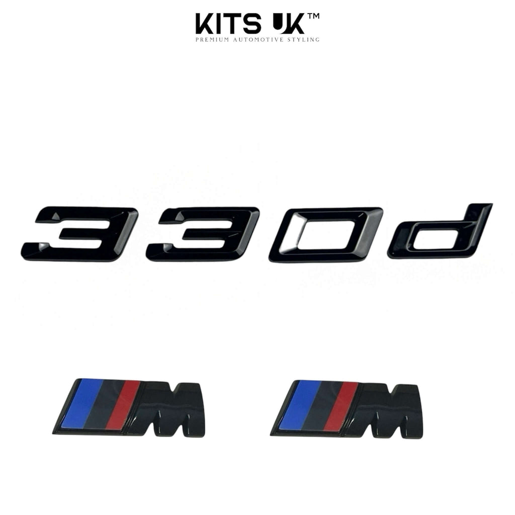 BMW RWD Black Badge Package | Gloss Black De-Chrome Kit