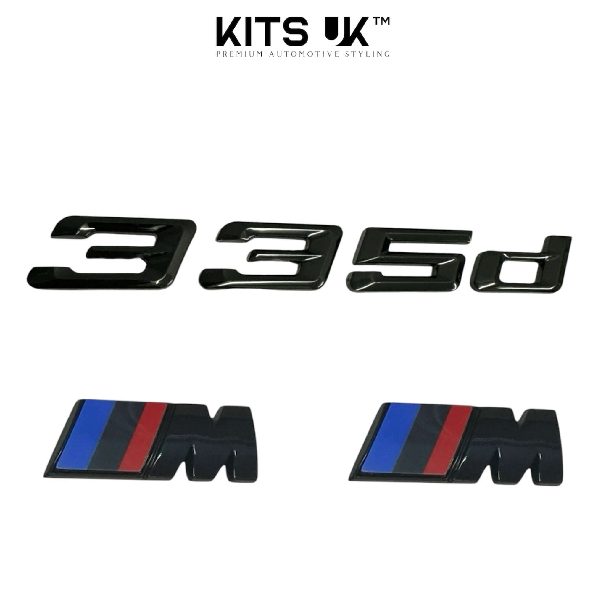 BMW RWD Black Badge Package | Gloss Black De-Chrome Kit