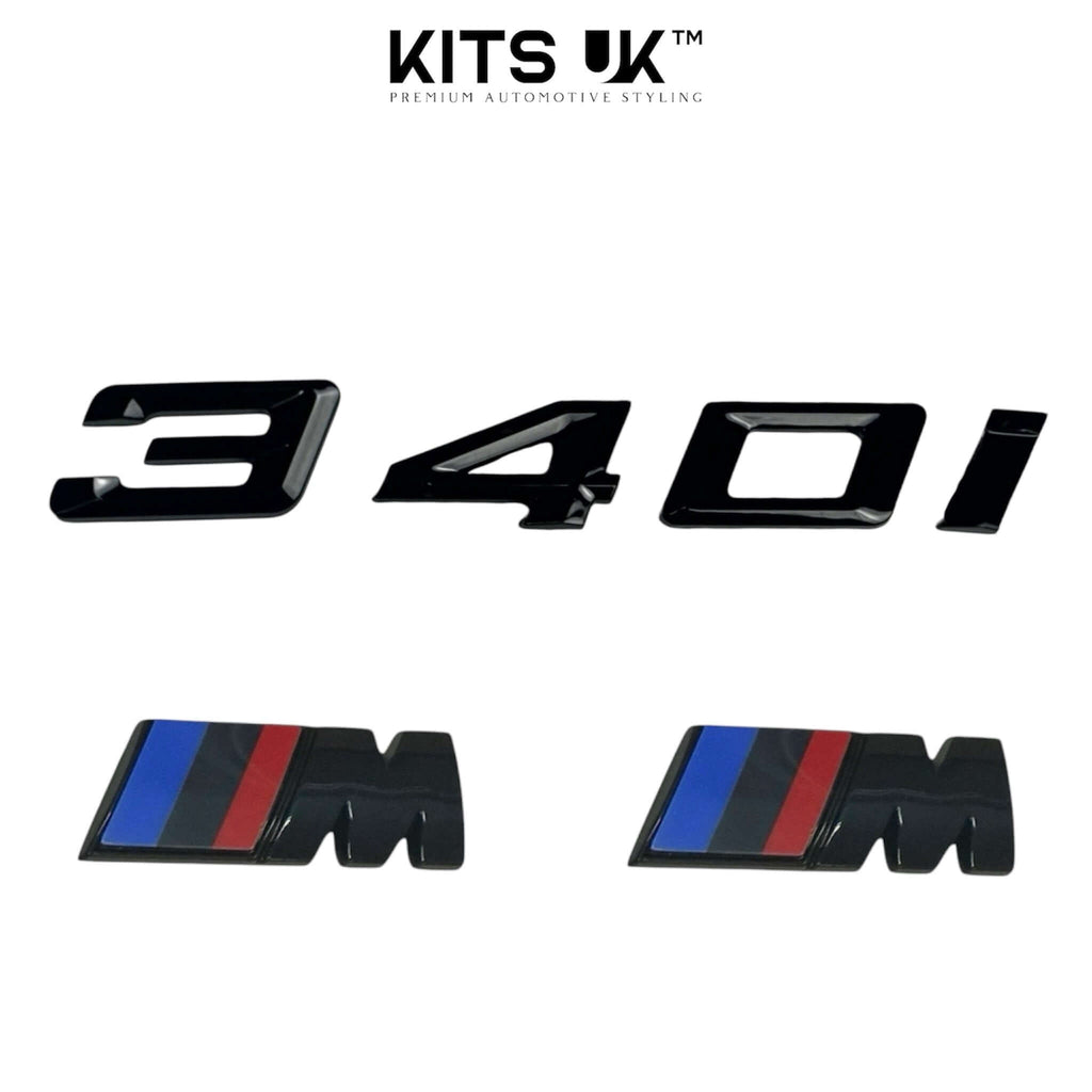 BMW RWD Black Badge Package | Gloss Black De-Chrome Kit