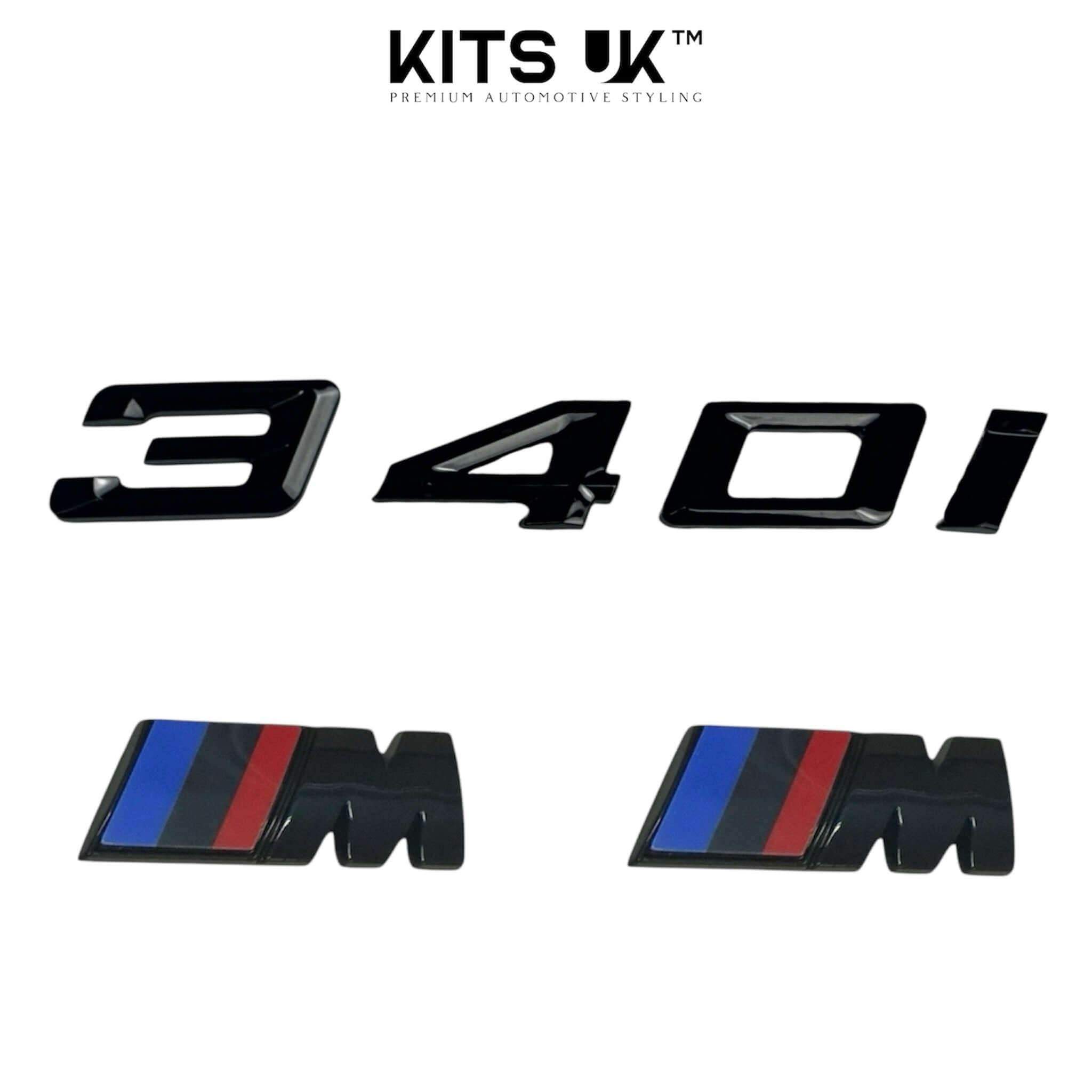 BMW RWD Black Badge Package | Gloss Black De-Chrome Kit