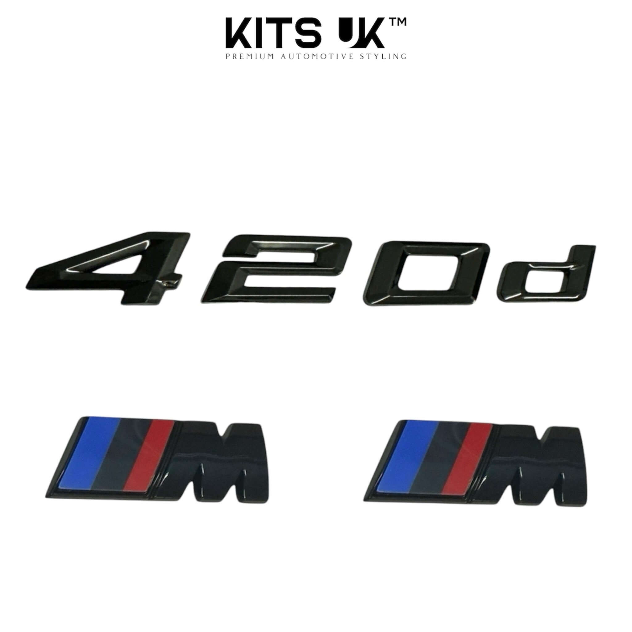 BMW RWD Black Badge Package | Gloss Black De-Chrome Kit