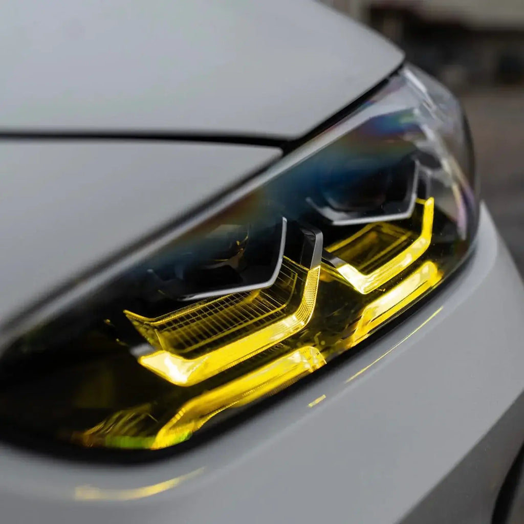 BMW Yellow DRL Modules | F & G Series CSL Style Upgrade