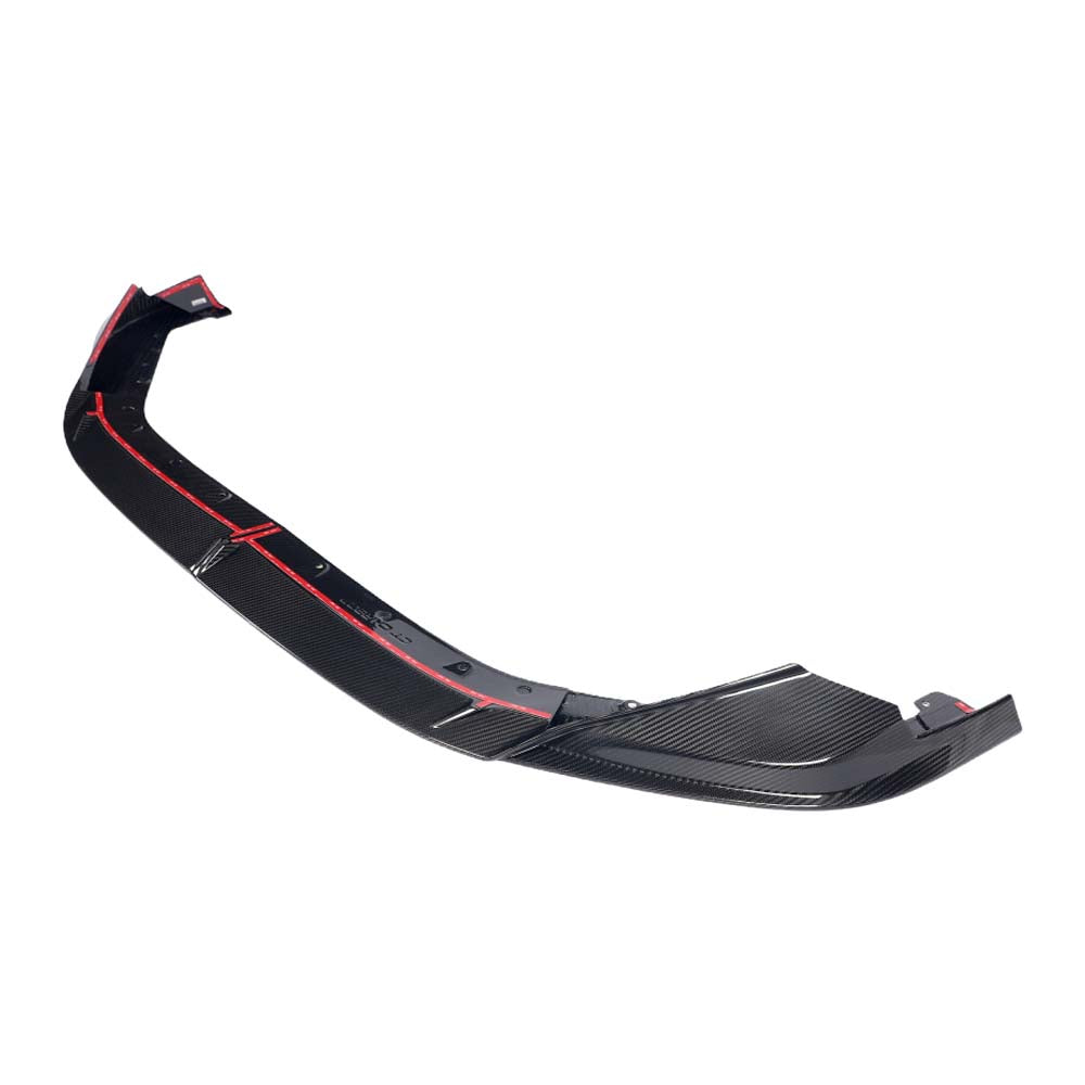 BMW G90/G99 M5 2024+ DRY CARBON FIBRE SPLITTER V2 - CT DESIGN