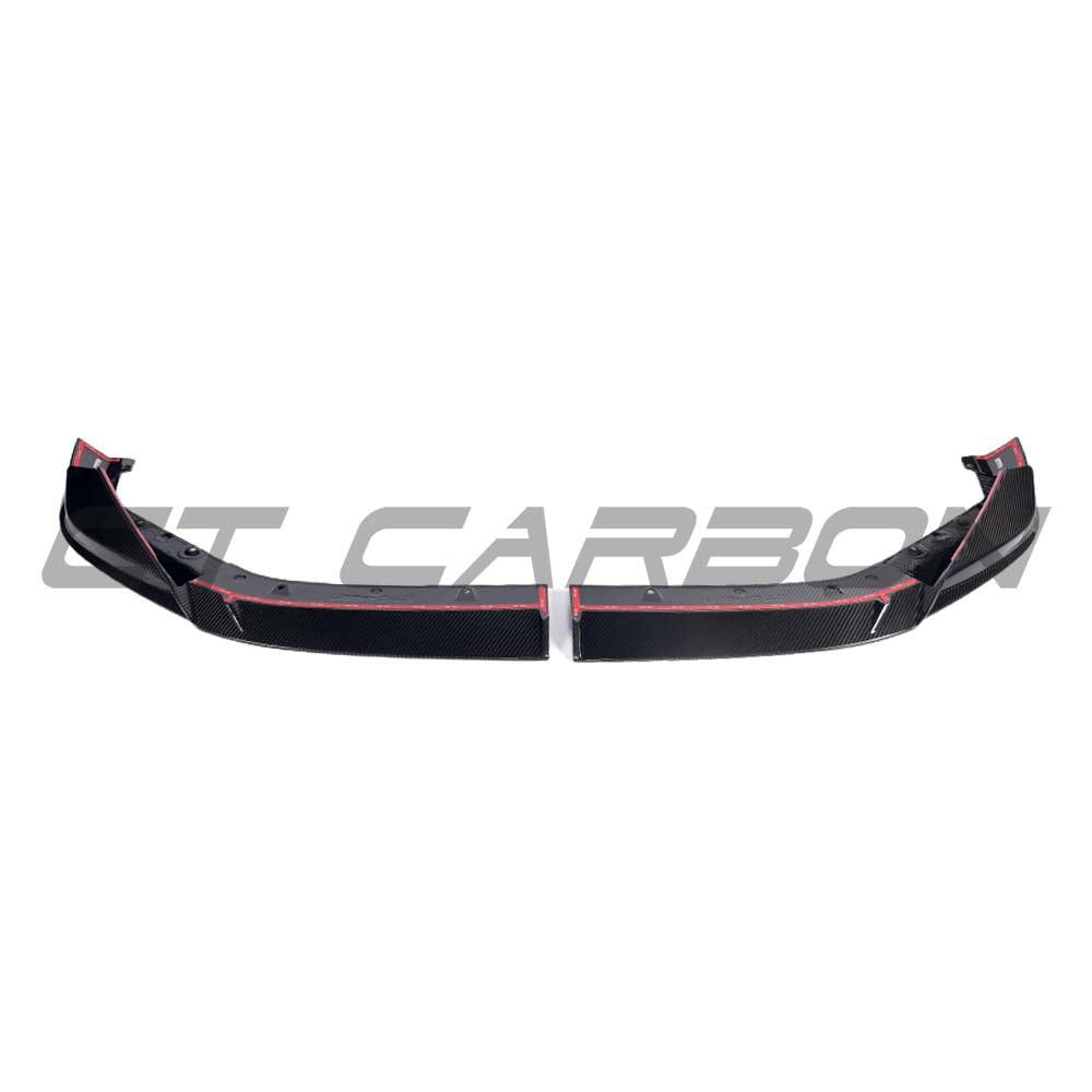 BMW G90/G99 M5 2024+ DRY CARBON FIBRE SPLITTER V2 - CT DESIGN