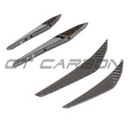 BMW M3/M4 (G80 G81 G82 G83) 2021+ CARBON FIBRE FRONT BUMPER CANARDS
