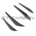 BMW M3/M4 (G80 G81 G82 G83) 2021+ CARBON FIBRE FRONT BUMPER CANARDS