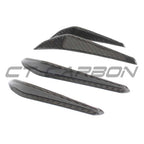 BMW M3/M4 (G80 G81 G82 G83) 2021+ CARBON FIBRE FRONT BUMPER CANARDS