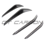 BMW M3/M4 (G80 G81 G82 G83) 2021+ CARBON FIBRE FRONT BUMPER CANARDS