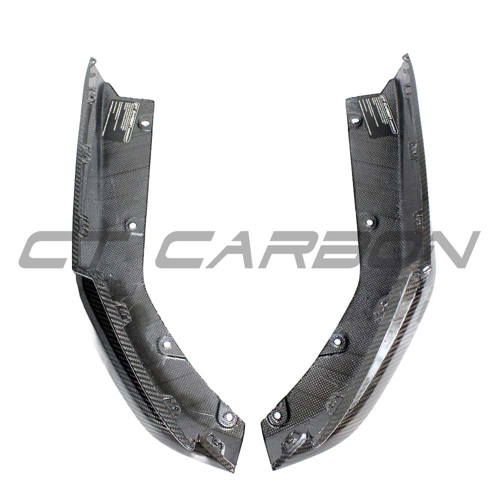 BMW G82/G83 M4 2021+ CARBON FIBRE REAR BUMPER CORNERS - V2