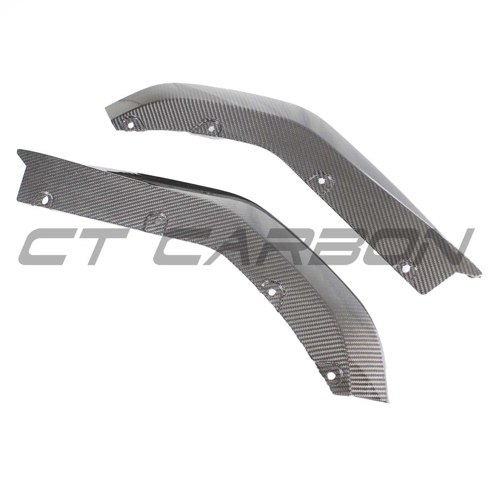BMW M3 G80/G81 CARBON FIBRE REAR BUMPER CORNERS - V2