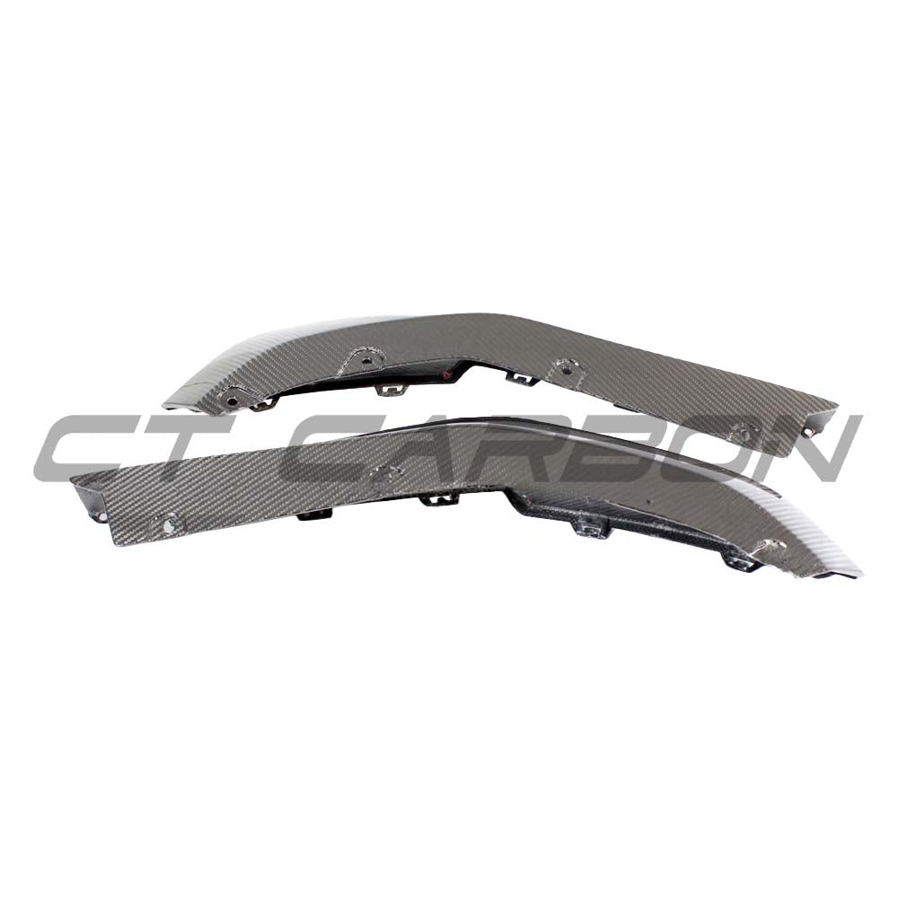 BMW G82/G83 M4 2021+ CARBON FIBRE REAR BUMPER CORNERS - V2
