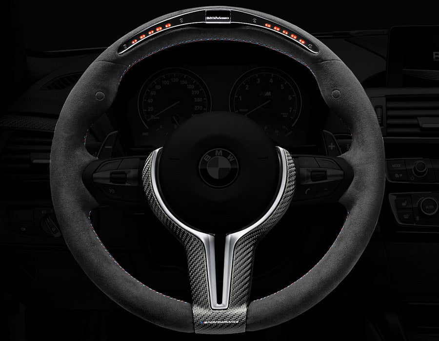 Genuine BMW M Performance LED/Alcantara Race Steering Wheel - F80/F82/F83/F87