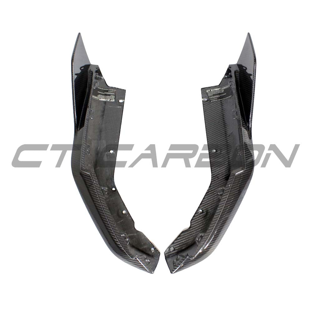 BMW G82/G83 M4 2021+ CARBON FIBRE REAR BUMPER CORNERS - V1