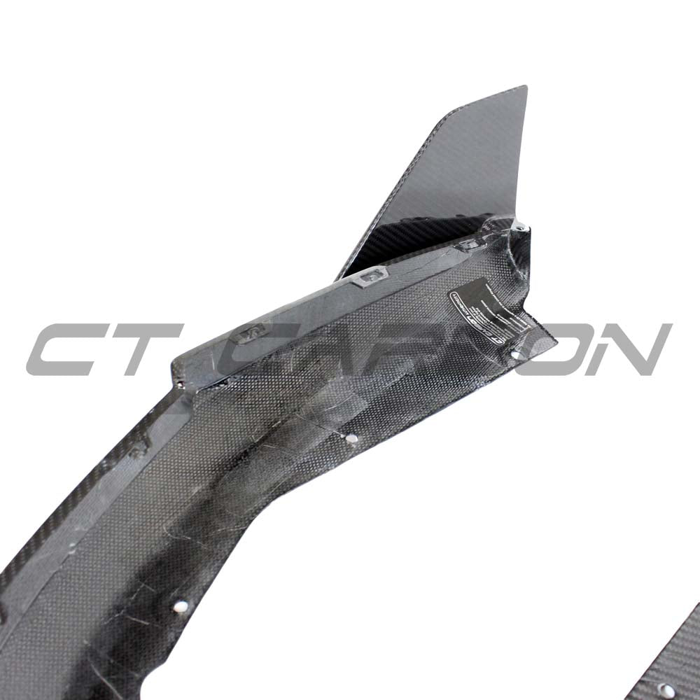BMW G82/G83 M4 2021+ CARBON FIBRE REAR BUMPER CORNERS - V1