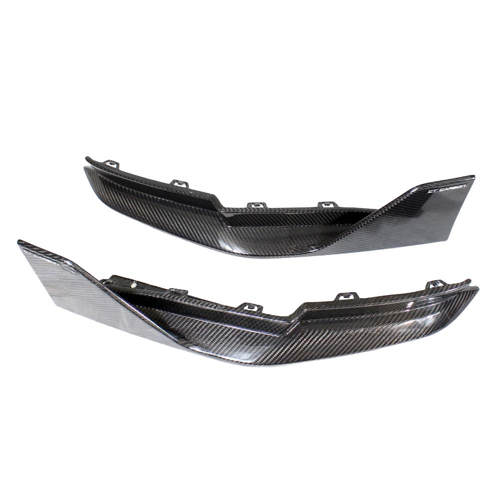 BMW G82/G83 M4 2021+ CARBON FIBRE REAR BUMPER CORNERS - V1