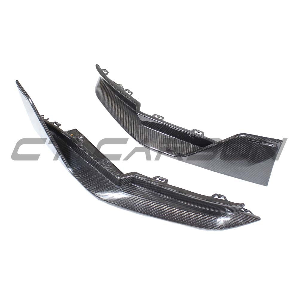 BMW G82/G83 M4 2021+ CARBON FIBRE REAR BUMPER CORNERS - V1