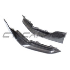BMW G82/G83 M4 2021+ CARBON FIBRE REAR BUMPER CORNERS - V1