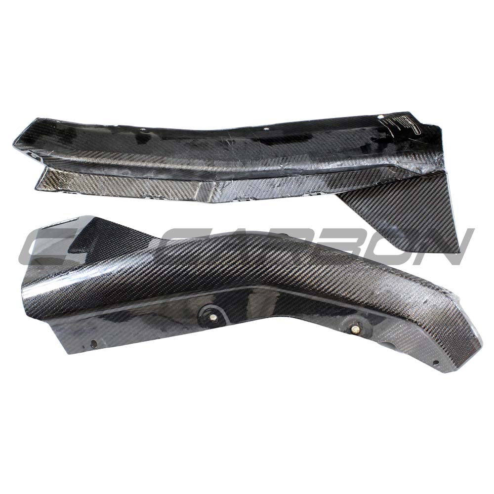 BMW G82/G83 M4 2021+ CARBON FIBRE REAR BUMPER CORNERS - V1