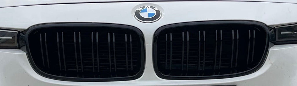 BMW F30 F31 M Style Grilles | Gloss & Matte Black Options
