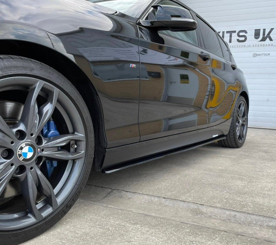 BMW F20 F21 side extensions | gloss black