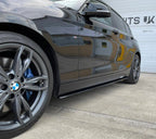BMW F20 F21 side extensions | gloss black