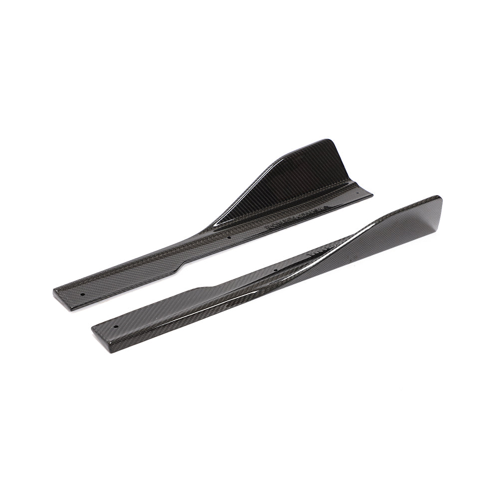 BMW 8 SERIES & M8 G16/F93 2019-2025 CARBON FIBRE SIDE SKIRTS - V1