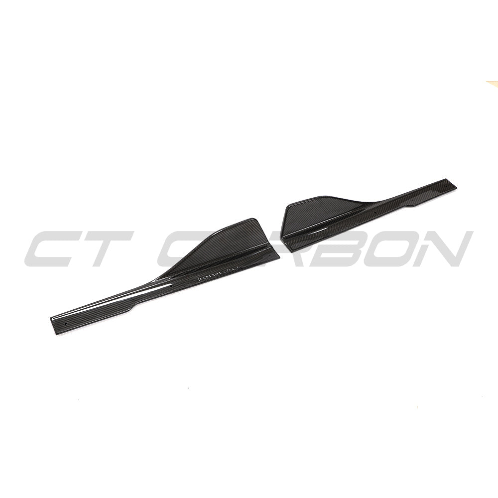 BMW 8 SERIES & M8 G16/F93 2019-2025 CARBON FIBRE SIDE SKIRTS - V1
